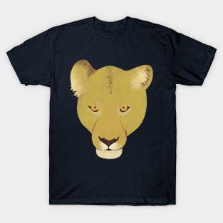 I Got My Own Back Watercolor Lioness T-Shirt